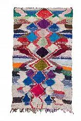 Marocký Berberský koberec Boucherouite 245 x 140 cm