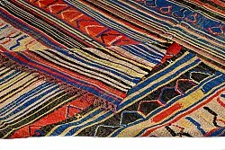 Marocký Berberský koberec Boucherouite 165 x 235 cm