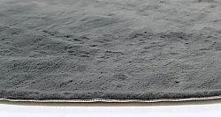 Kulaté koberce - Aranga Super Soft Fur (antracitová)