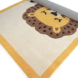 Dětský Koberec - Lion Hand Tufted Wool Premium (béžová/multi)
