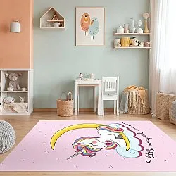 Dětský koberec - Magical Unicorn (růžová)