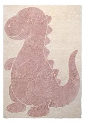 Dětský Koberec - Soft Dino (krémová/růžová)