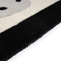 Dětský Koberec - Zebra Hand Tufted Wool Premium (béžová/černá)