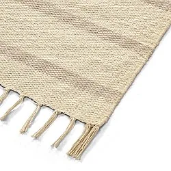 Bavlněný koberec - Helle (offwhite/šedá)