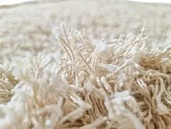 Shaggy koberce - Bonnie Natural Cotton Shaggy (přírodní)