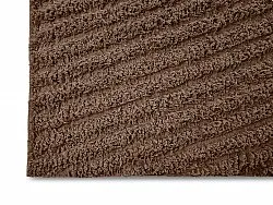 Shaggy koberce - Kendra Natural Cotton Shaggy (hnědá)