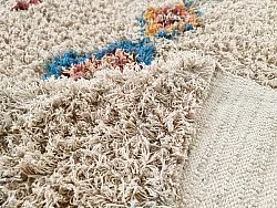 Shaggy koberce - Marden Natural Cotton Shaggy (béžový/multi)