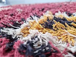 Shaggy koberce - Nyle Natural Cotton Shaggy (růžový/multi)