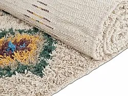Shaggy koberce - Siddel Natural Cotton Shaggy (béžový/multi)