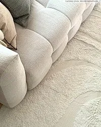 Shaggy koberce - Bonnie Natural Cotton Shaggy (offwhite)