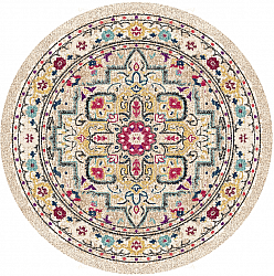 Kulatý koberec - Castro (vícebarevná)