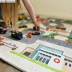 Dětský koberec - City Street (multi)