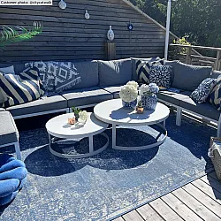 Koberec Indoor/Outdoor - Brussels Weave (modrý)