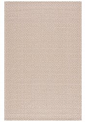 Bavlněný koberec - Hvitanes (béžová)