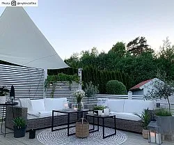 Kulatý koberec - Brussels Swirl (šedá)
