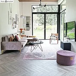Wiltonský koberec - Badem (růžová/vícebarevná)