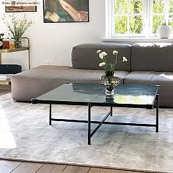 Kulatý koberec - Jodhpur Special Luxury Edition Viskos (světle šedá/béžová)