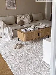 Shaggy koberce - Cremona Natural Cotton Shaggy (offwhite)