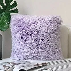 Povlak na polštář - Fuzzy (nachový)