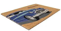 Rohožka - Car (modrá)