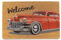 Rohožka - Car (červená)