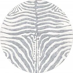 Kulatý koberec - Zebra