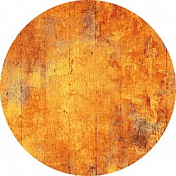 Kulatý koberec - Cesano (oranžová)