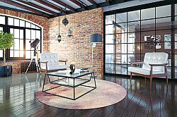 Kulatý koberec - Mogoro (vícebarevná)