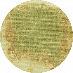 Kulatý koberec - Albaida (zelená)