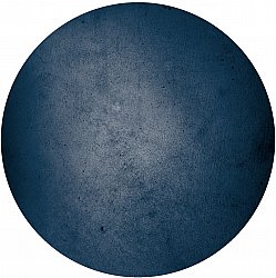 Kulatý koberec - Novelia (modrá)