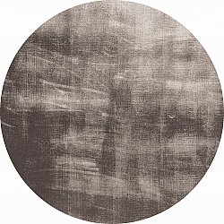 Kulatý koberec - Olmedo (šedá/béžová)