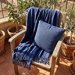 Deky - Veya cotton throw (námořnická modř)