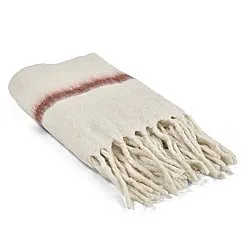 Vlněná směsová deka - Miranda (Růžová)