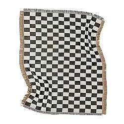 Deky - Wallace Tapestry Blanket (černá/bílá)