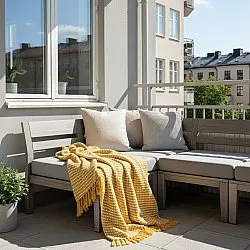 Deky - Quebec Blanket (žluť)
