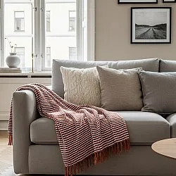 Deky - Quebec Blanket (červený)