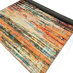 Ploché tkaný koberec - Kazea (oranžová/multicolor)