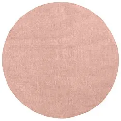 Kulatý koberec - Hamilton (Coral Pink)
