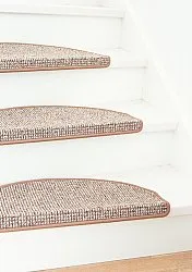 Schodišťový Koberec - Bryssel 28 x 65 cm (světle hnědá)