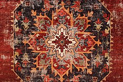 Wiltonský koberec - Soussi (červená/vícebarevná)