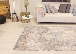 Wiltonský koberec - Bardia (modrá/šedá)