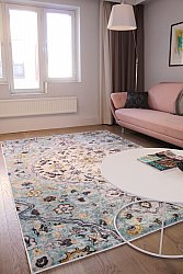 Wiltonský koberec - Mojácar (modrá)