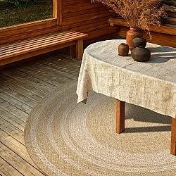 Kulatý koberec - Indoor/Outdoor Angus (příroda)