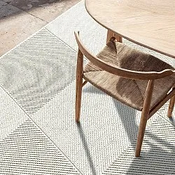 Koberec Indoor/Outdoor - utomhusmatta - Ava (bílý)