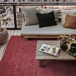 Koberec Indoor/Outdoor - Milford Wool Look (růžový)