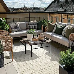 Shaggy Indoor/Outdoor - Oneida (krém)