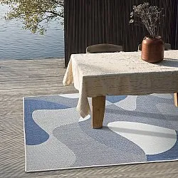 Koberec Indoor/Outdoor - utomhusmatta - Somerville (modrý)
