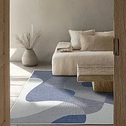Koberec Indoor/Outdoor - utomhusmatta - Somerville (modrý)