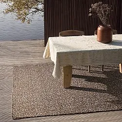 Koberec Indoor/Outdoor - Orta Wool Look (hnědý)