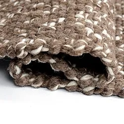 Koberec Indoor/Outdoor - Orta Wool Look (hnědý)